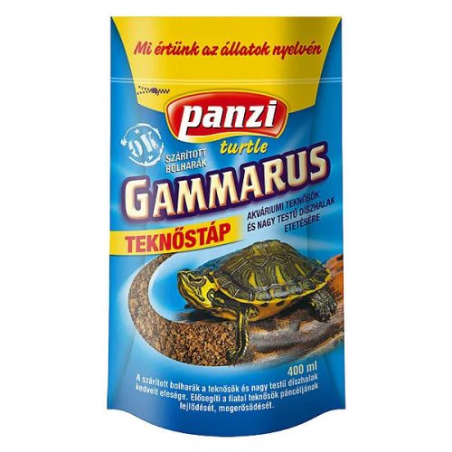 Gammarus szárított bolharák teknősöknek 400ml