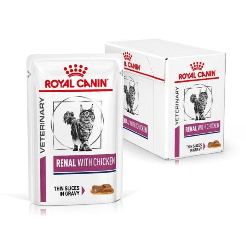 Royal Canin Renal - Veterinary Diet nedvestáp - csirke 12x85g