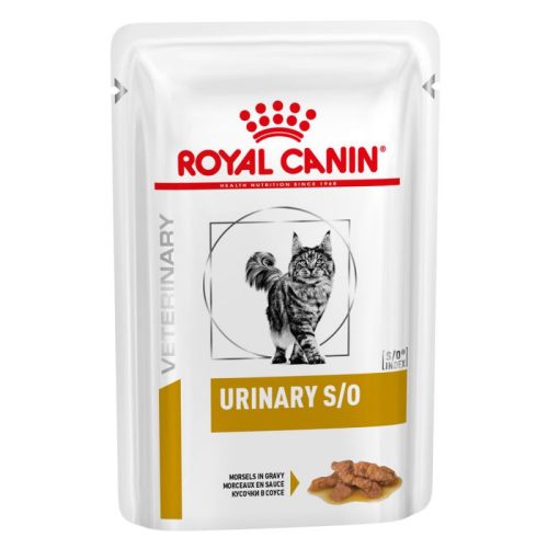 Royal Canin Urinary S/O csirke - Veterinary Diet szószos falatkák 12x85g