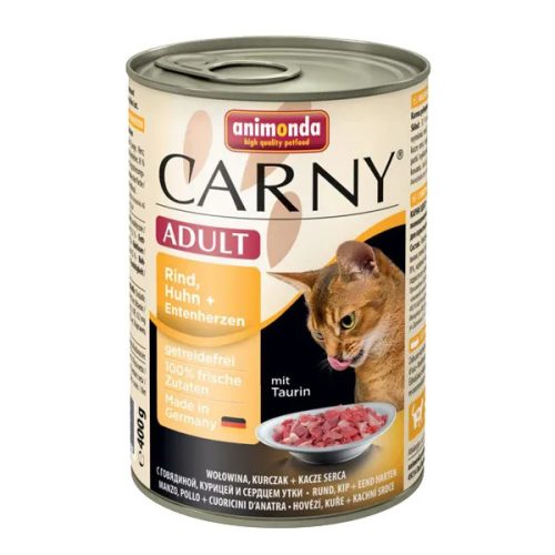 Carny Adult Marha Csirke Kacsa konzerv 400g