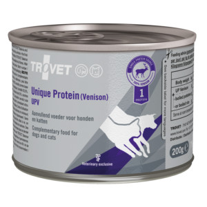 Trovet Unique Protein Cat/Dog Venison/Upv: 100% Vadhús 200g
