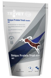 Trovet Unique Protein Treat Rabbit/Urt: Nyúl Színhús 125g