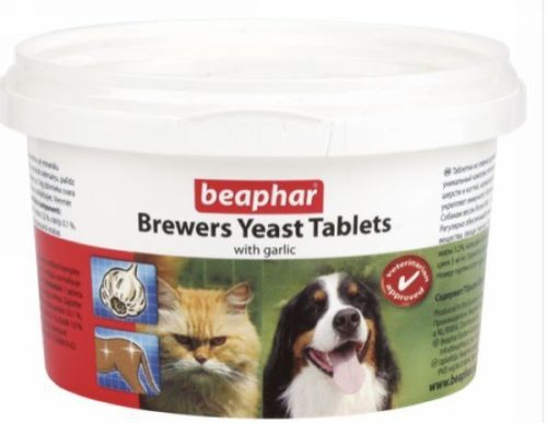 Beaphar élesztőtabletták fokhagymával kutyáknak és macskáknak 250 tabletta