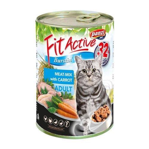 FitActive Cat konzerv meat-mix 415g