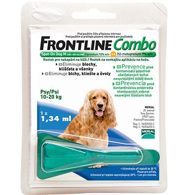 Frontline Combo kutya M (10-20kg)