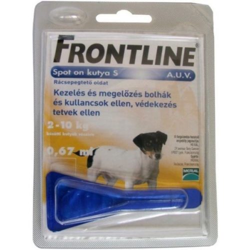 Frontline Spot on kutya S (2-10kg)