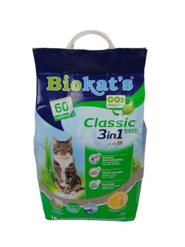 GimCat biokat s classic fresh 3in1 alom 18l