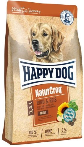 Happy Dog Natur-Croq marha és rizs 15kg