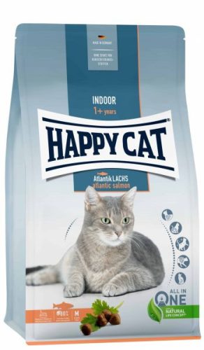 Happy Cat Adult Indoor Lazac 1,3kg