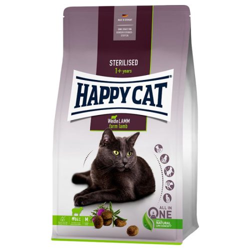 Happy Cat Adult Sterilised Bárány 4kg