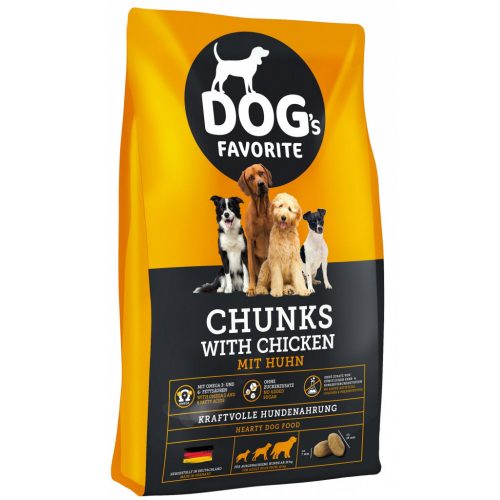 Happy Dog Dogs Favorit Chunks Chicken 15kg
