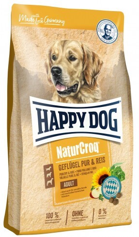 Happy Dog Natur-Croq Geflügel & Reis 12kg