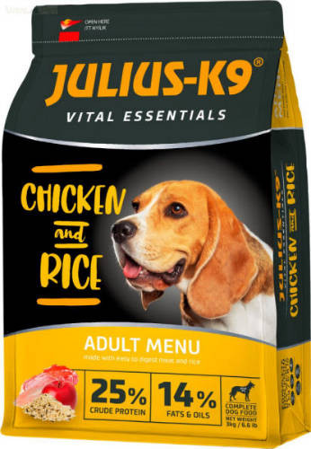 Julius K-9 Vital Essentials Adult poultry & rice 12kg
