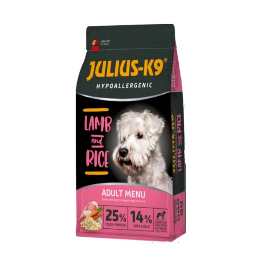 Julius K-9 Hypoallergenic Adult menu lamb & rice 12kg