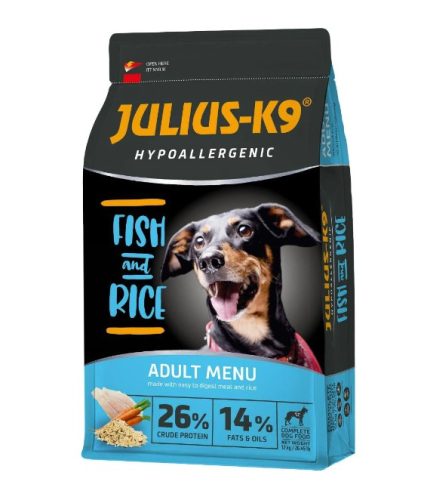 Julius K-9 Hypoallergenic Adult fish & rice 12kg