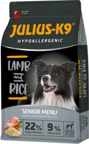 Julius K-9 HighPremium senior/light Hypoallergenic lamb & rice 3kg