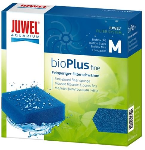 Juwel bioPlus finom kék szűrőszivacs M