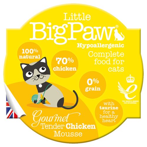 Little Bigpaw Cat Gourmet Tender Csirke mousse 85g