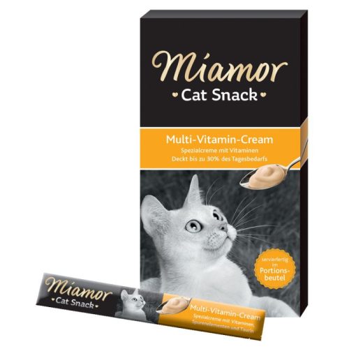 Miamor Cat Snack multivitamin krém 6x15g