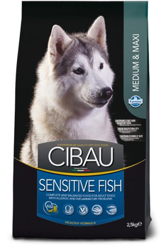 Cibau Sensitive Adult Fish Medium & maxi 2,5kg