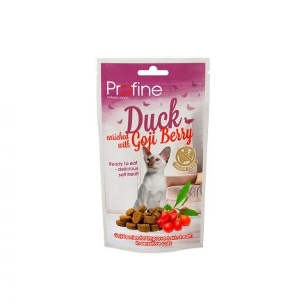 Profine Adult Cat Semi Moist Snack Duck-Goji Berry 50g