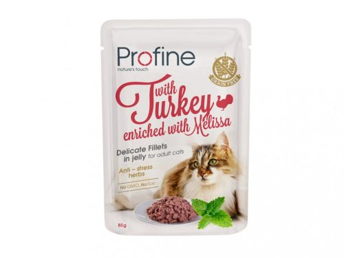 Profine Adult Cat PouChicken fillets Turkey 85g