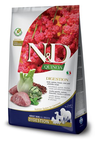 Farmina N & D Dog Quinoa Digestion bárány 800g