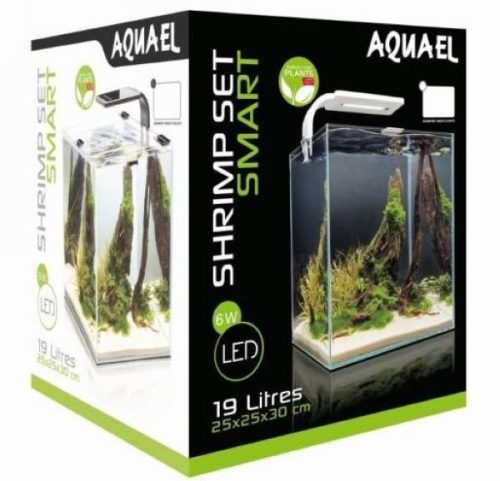 AquaEL Shrimp Set Smart II. 20 fekete 25x25x30cm