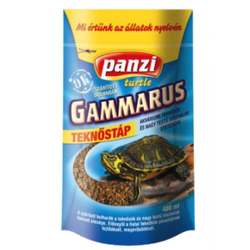 Panzi teknőstáp gammarus 400ml
