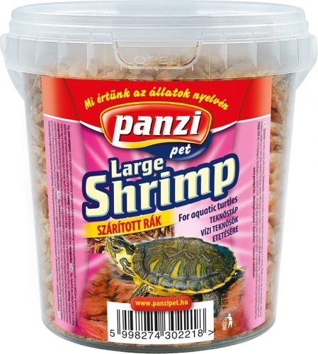 Panzi teknőstáp shrimp vödrös 1L