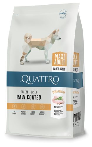 Quattro Dog Large Breed Adult Extra Poultry 12kg