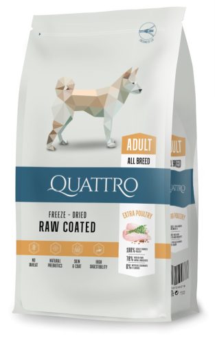 Quattro Dog All Breed Adult Extra Poultry 12 kg