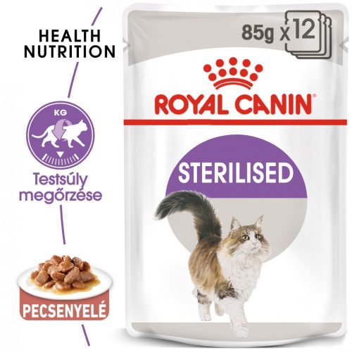 Royal Canin Wet Sterilised Gravy 12x85g 