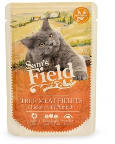 Sam's Field Cat tasakos csirkefilé sütőtökkel 85g