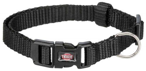 Trixie Premium nyakörv fekete XS-S 22-35cm/10mm