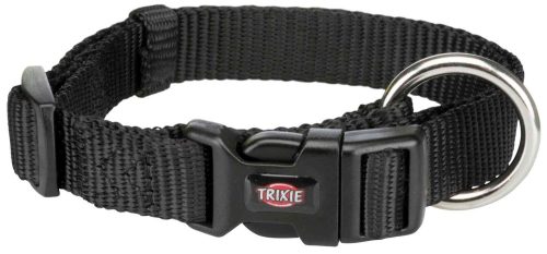 Trixie Premium nyakörv fekete S-M 30-45cm/15mm