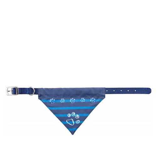 Kendős Prémium nyakörv kutyáknak Kék M 37-47cm