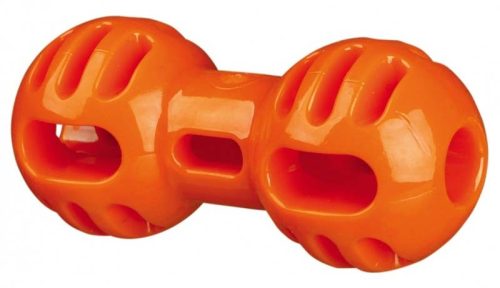 Trixie gumijáték súlyzó narancs TPR, 14 cm