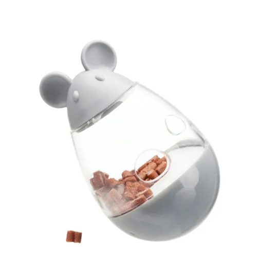 Snack Mice jutalomfalat adagoló játékegér szürke 9cm