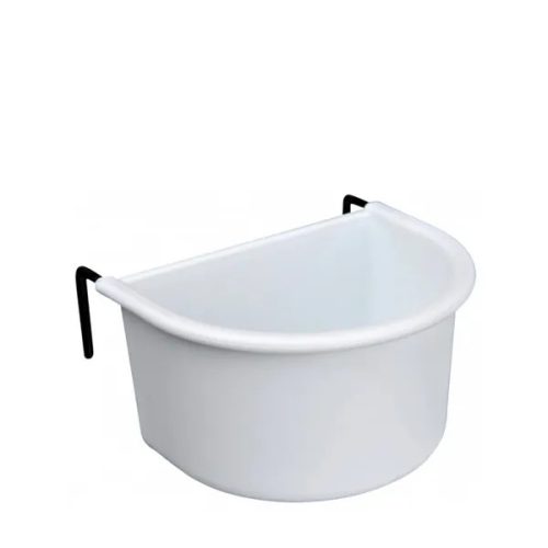 Félkör alakú akasztós műanyagtál 150ml 