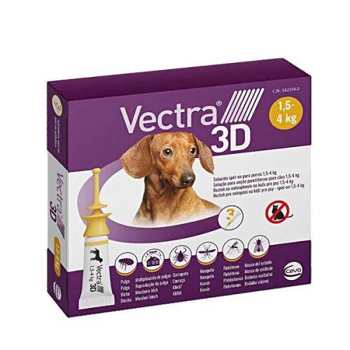 Rácsepegtető oldat kutyáknak 1,5-4kg